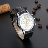 Men Watches Fashion  Casual Luxury Brand Soxy Leather Watch Elegant Sports Wristwatch