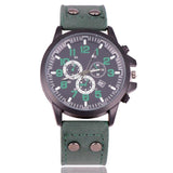 etc Strap 86inch Leather Men Casual Wrist Synthetic 2 Calendar Running s 1 3 49inch Sport 2cm Quartz Watch Analog 8cm Watch 0