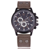 etc Strap 86inch Leather Men Casual Wrist Synthetic 2 Calendar Running s 1 3 49inch Sport 2cm Quartz Watch Analog 8cm Watch 0