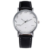 Casual Quartz Men Watches Business Leather Wristwatches Luxury Simple Mens Watches